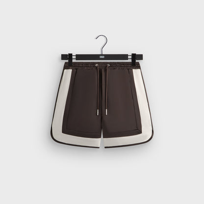 Men Kith &Kin Washed Satin Dylan Short - Kindling