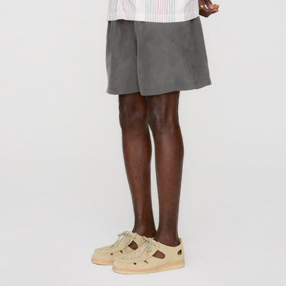 Men Kith &Kin Silk Habotai Cedar Short - Somber