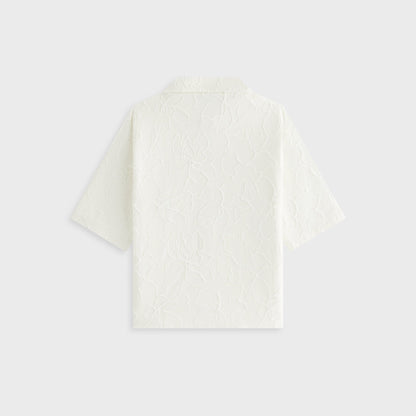 Kids Kith Kith Kids Iris Bennet Camp Shirt - Sandrift