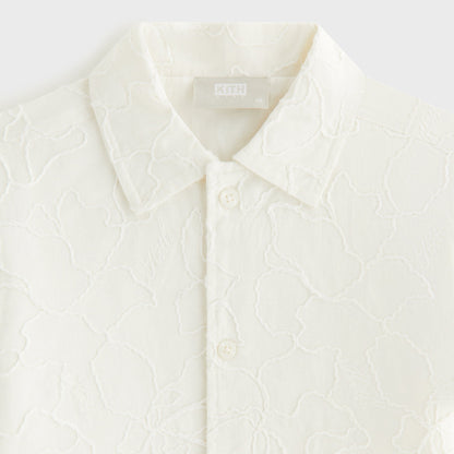 Kids Kith Kith Kids Iris Bennet Camp Shirt - Sandrift