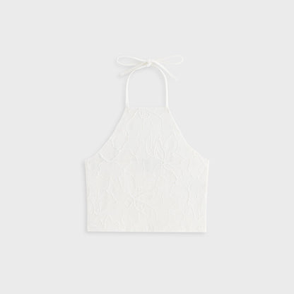 Kids Kith Kith Kids Iris Halter Top - Sandrift