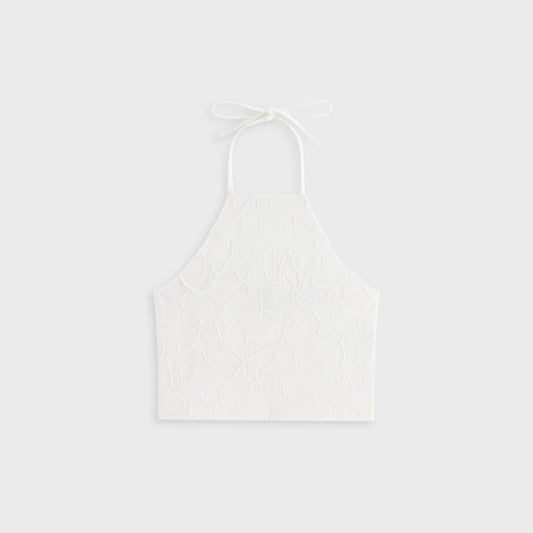 Kids Kith Kith Kids Iris Halter Top - Sandrift