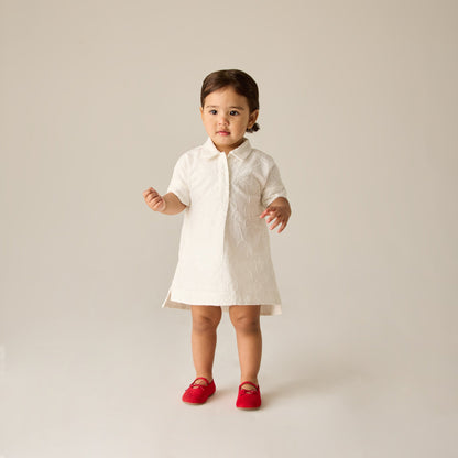Kids Kith Kith Baby Iris Katya Dress - Sandrift