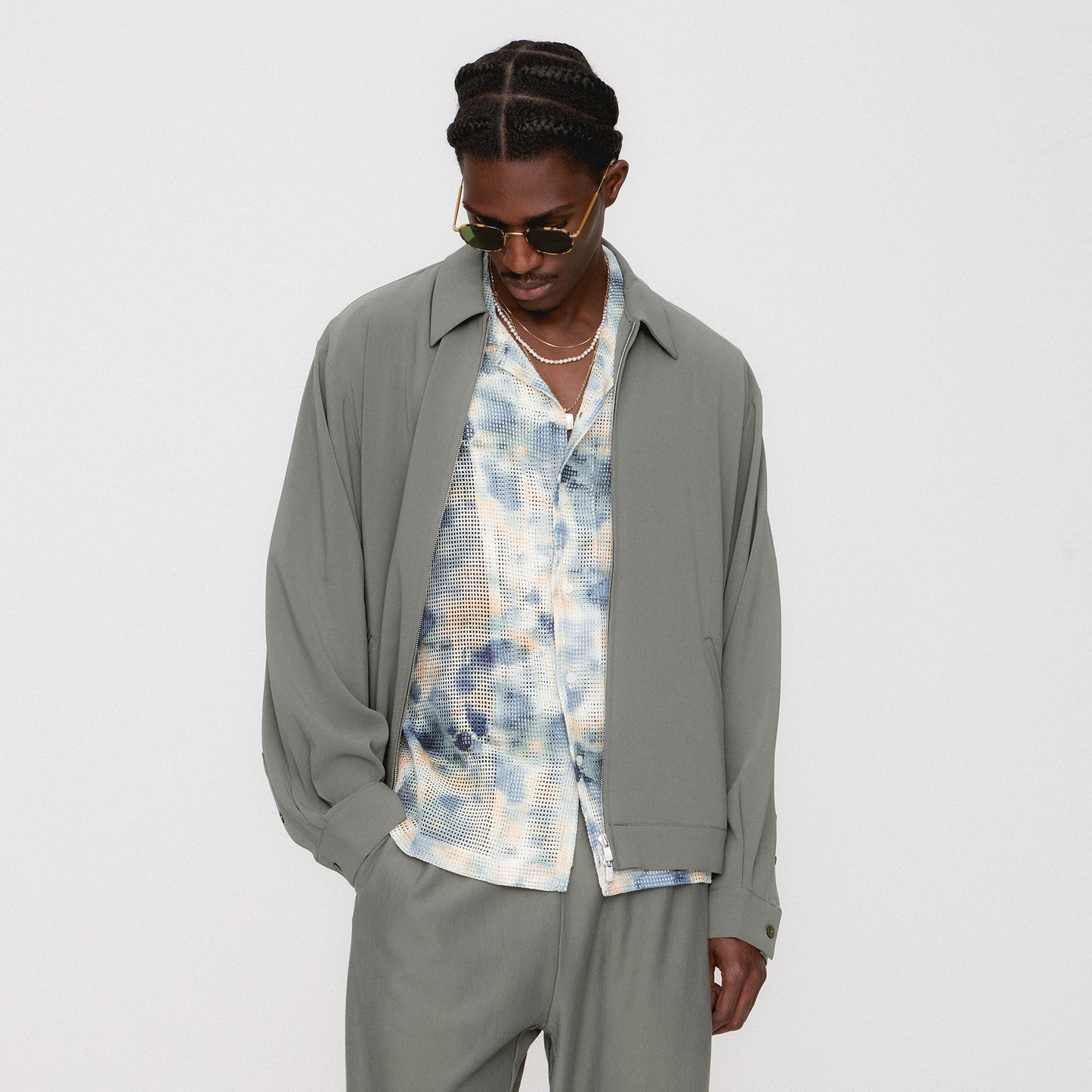 Men Kith Kith Connor Blouson Jacket - Rhizome