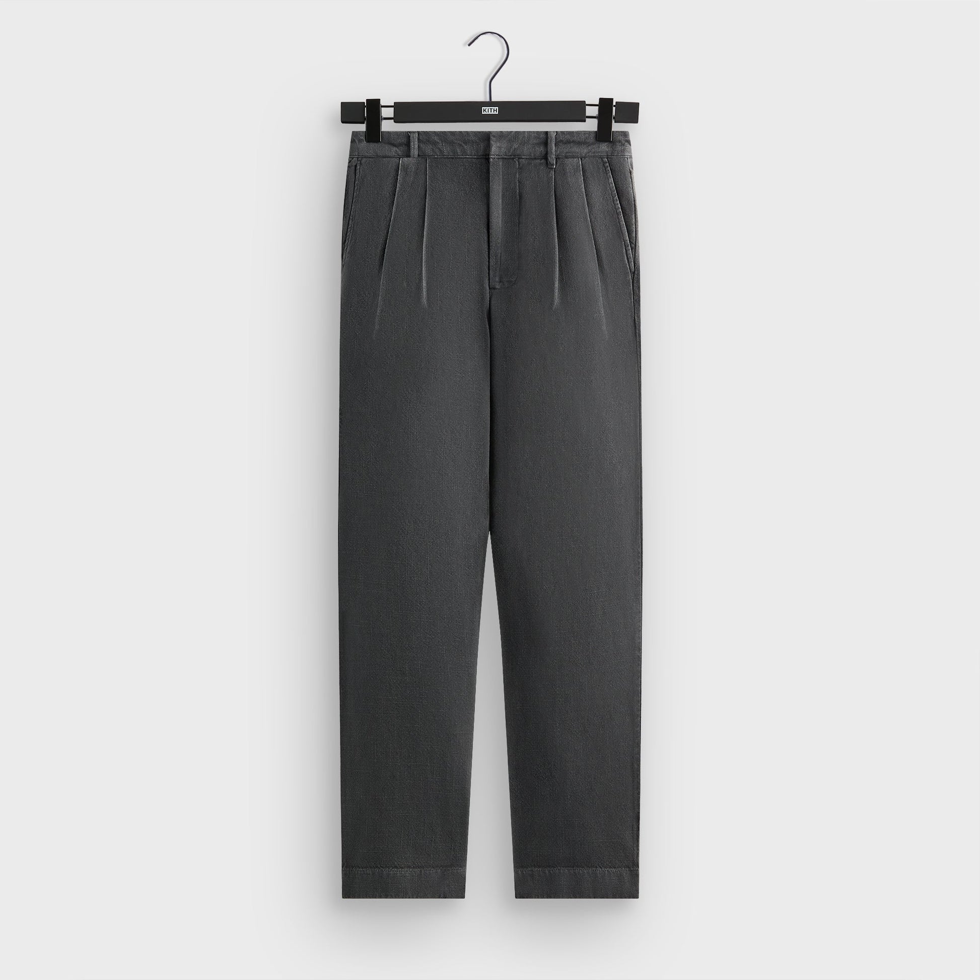 Men Kith Kith Soft Woven Ari Trouser - Carbon
