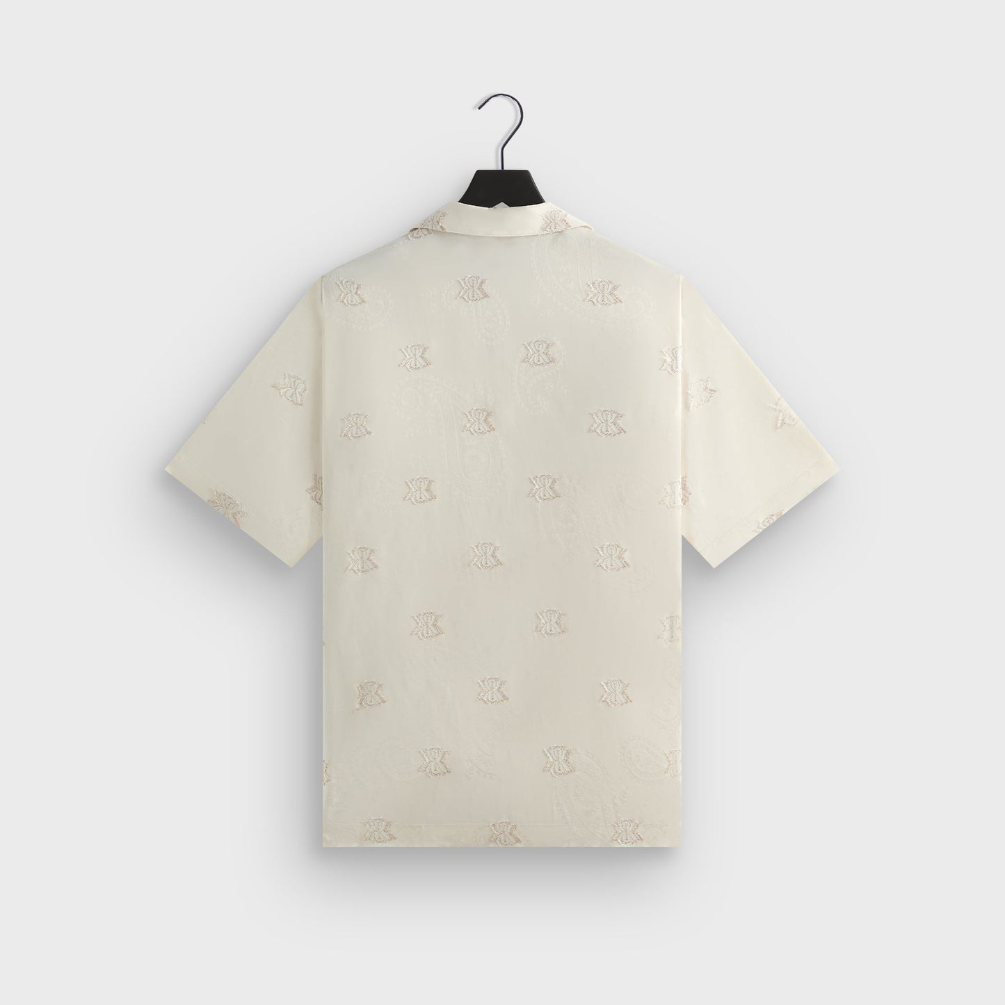 Men Kith Kith Short Sleeve Thompson Camp Collar Shirt - Sandrift