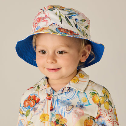 Kids Kith Kith Baby Summer Picnic Bucket Hat - Sandrift