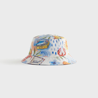 Kids Kith Kith Baby Summer Picnic Bucket Hat - Sandrift