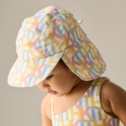 Kids Kith Kith Baby Monogram Sunhat - Silk