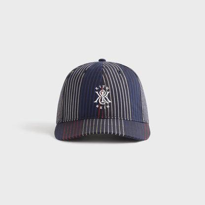 Men Kith Kith Seersucker Aaron Classic Cap - Nocturnal