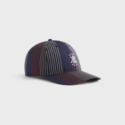 Men Kith Kith Seersucker Aaron Classic Cap - Nocturnal