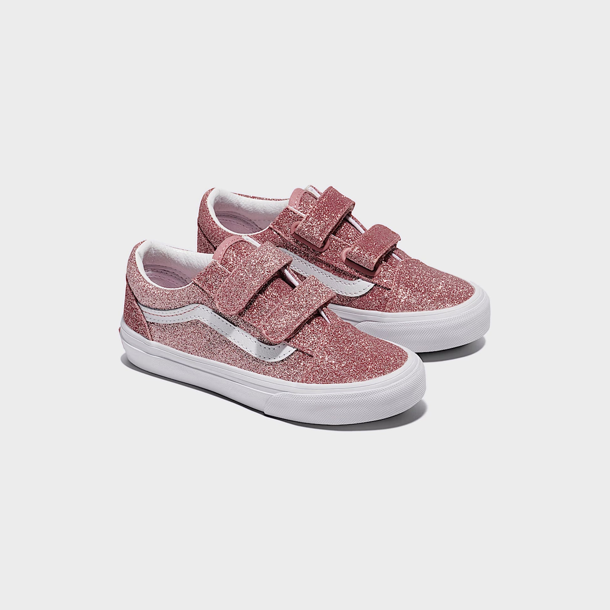 Kids Kith VANS PS Old Skool V Glitter - Rose Gold