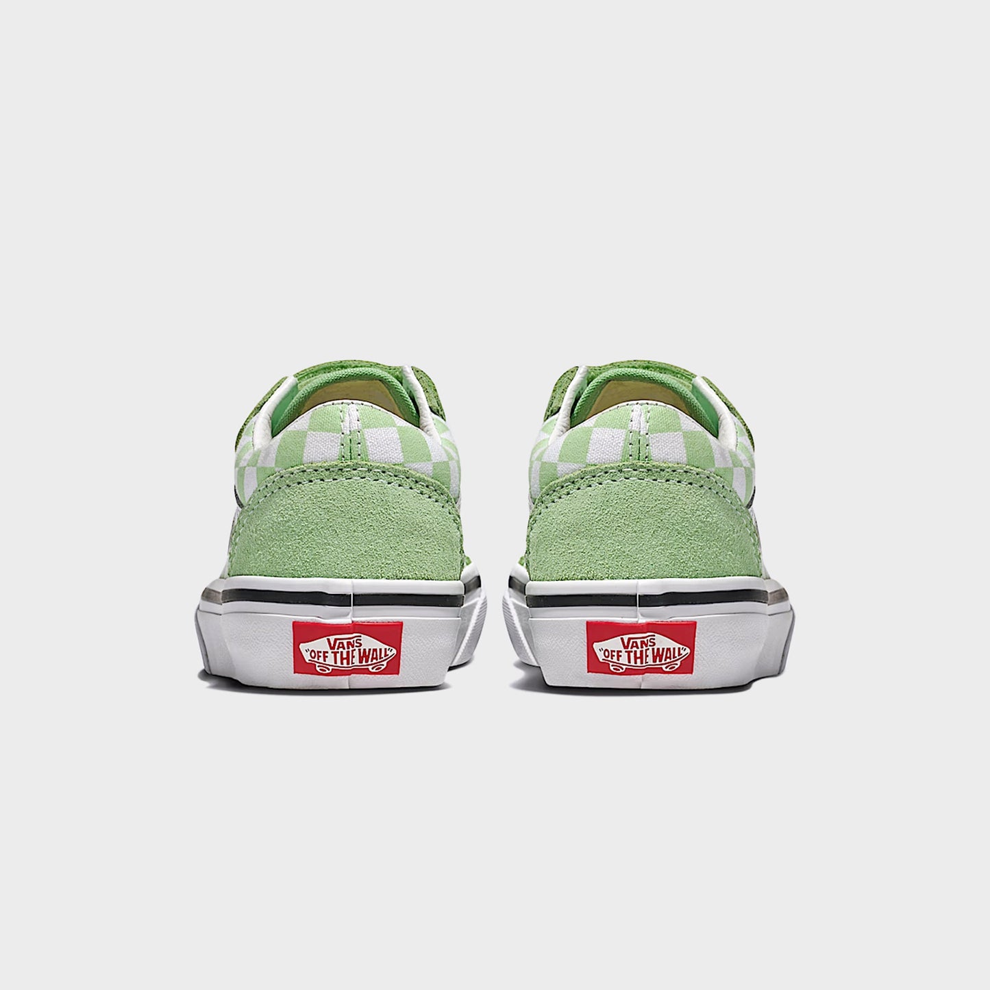 Kids Kith VANS GS Old Skool V Checkerboard - Pistachio Green