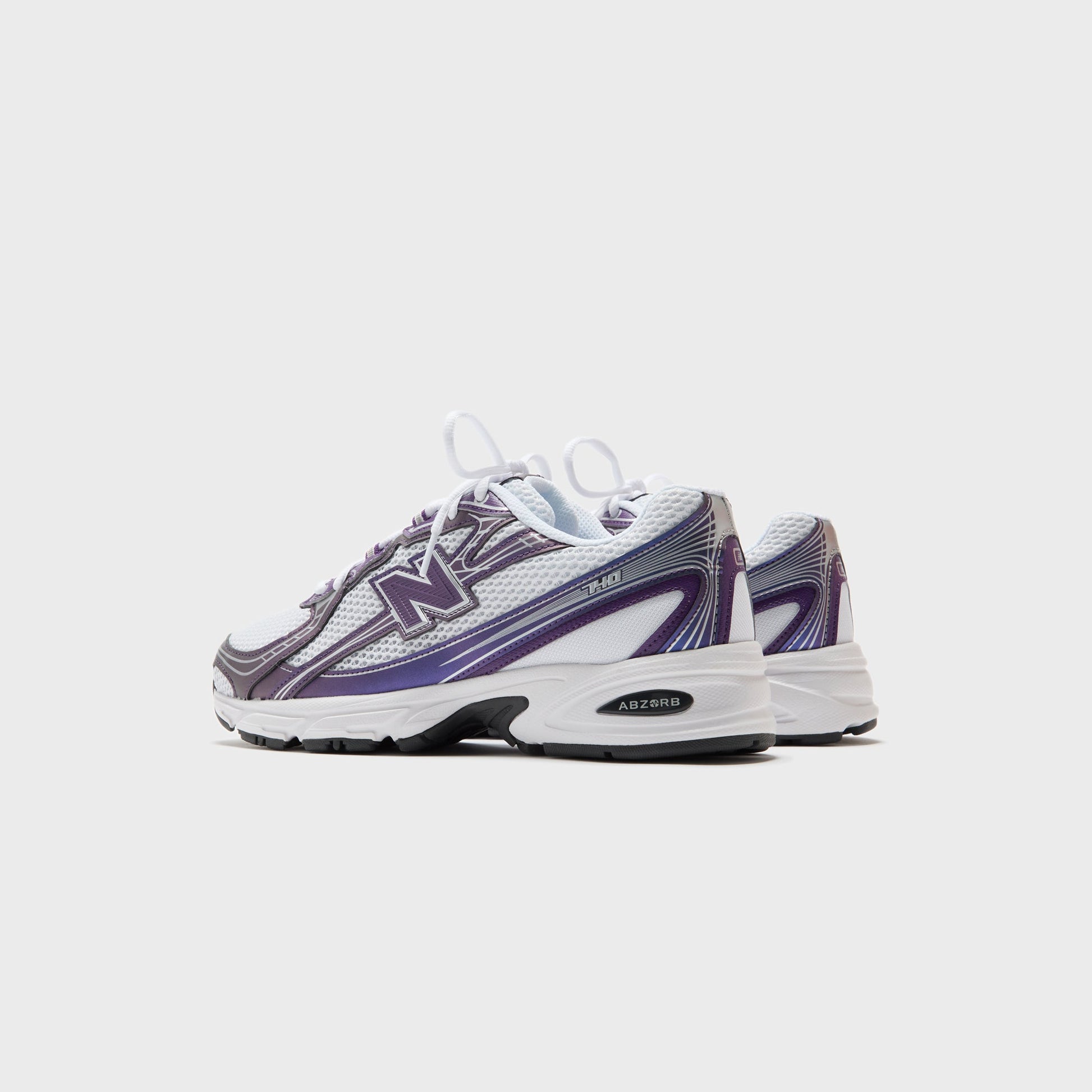 Men Kith New Balance 740 - Concord Graphite / White