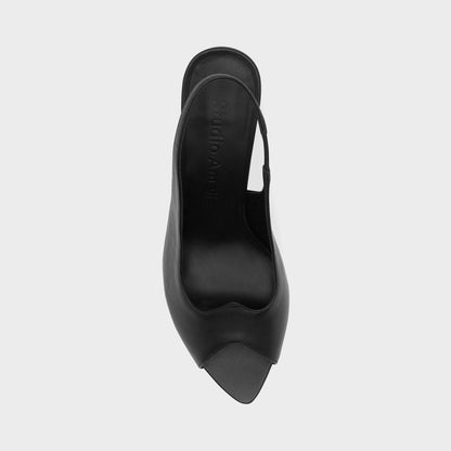 Women Kith Studio Amelia Helix 90 Slingback - Black