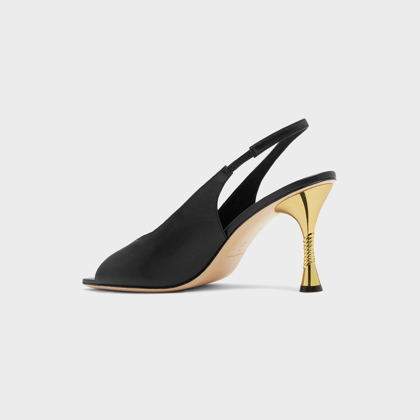 Women Kith Studio Amelia Helix 90 Slingback - Black
