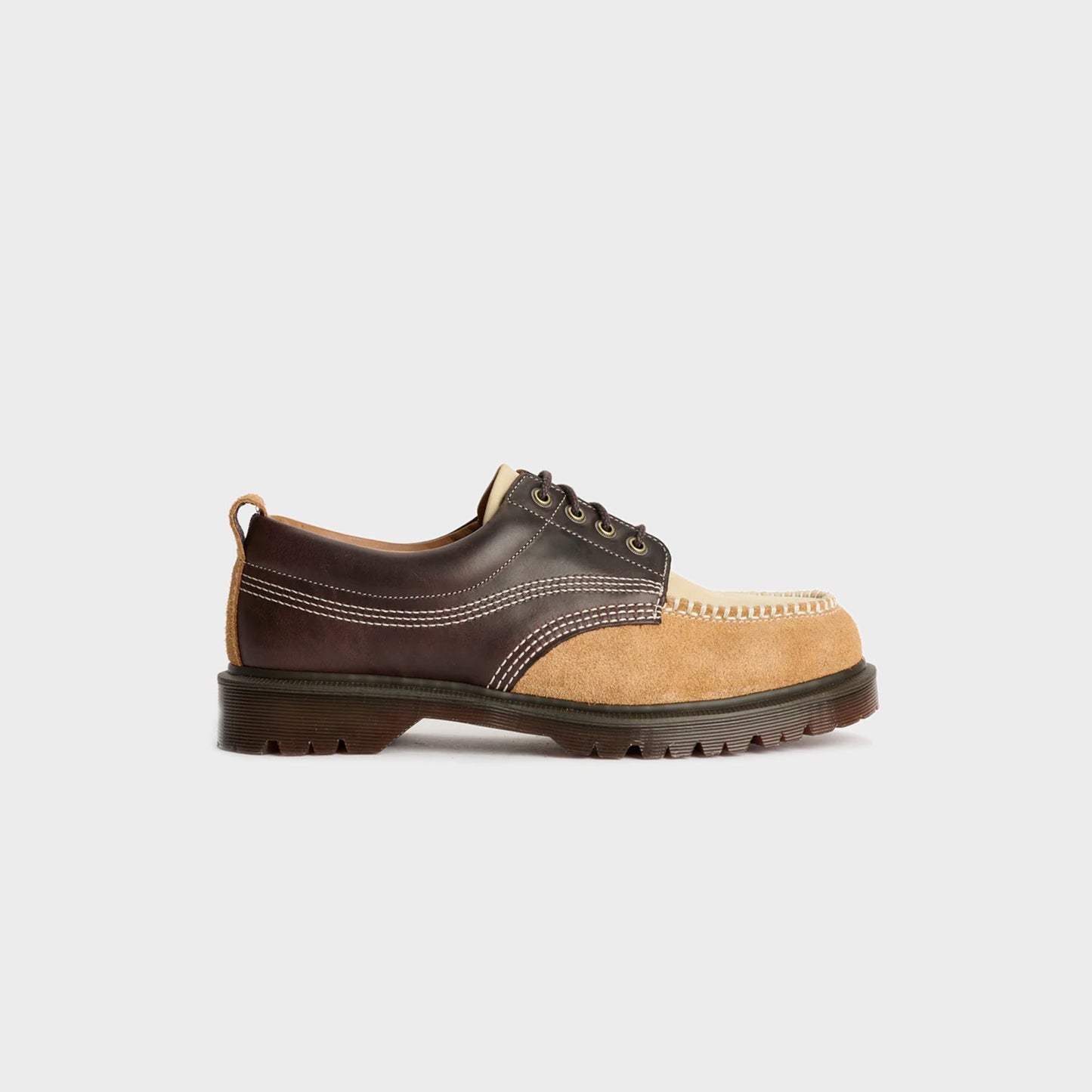 Women Kith Dr. Martens WMNS Lowell 4 Eye - Light Tan / Multi