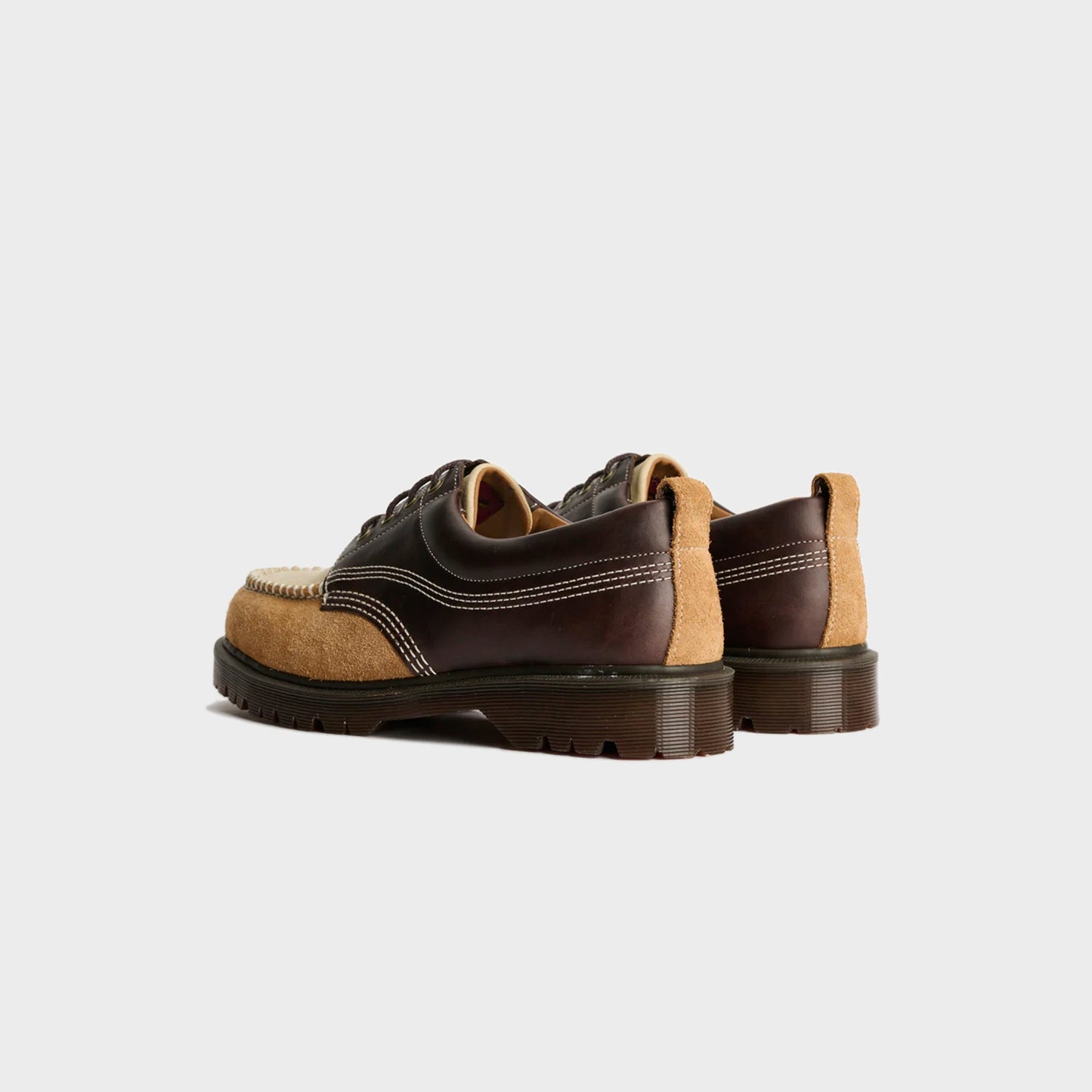 Women Kith Dr. Martens WMNS Lowell 4 Eye - Light Tan / Multi
