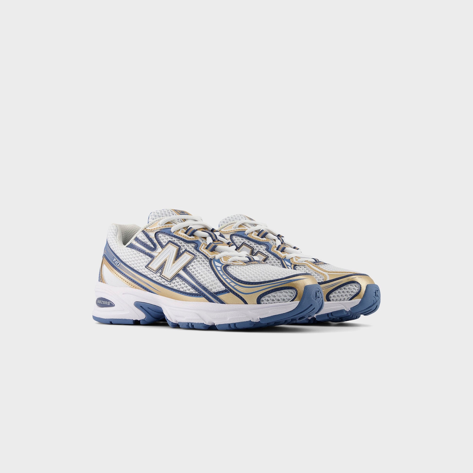 Men|Women Kith New Balance 740 - Heron Blue / Vintage Indigo