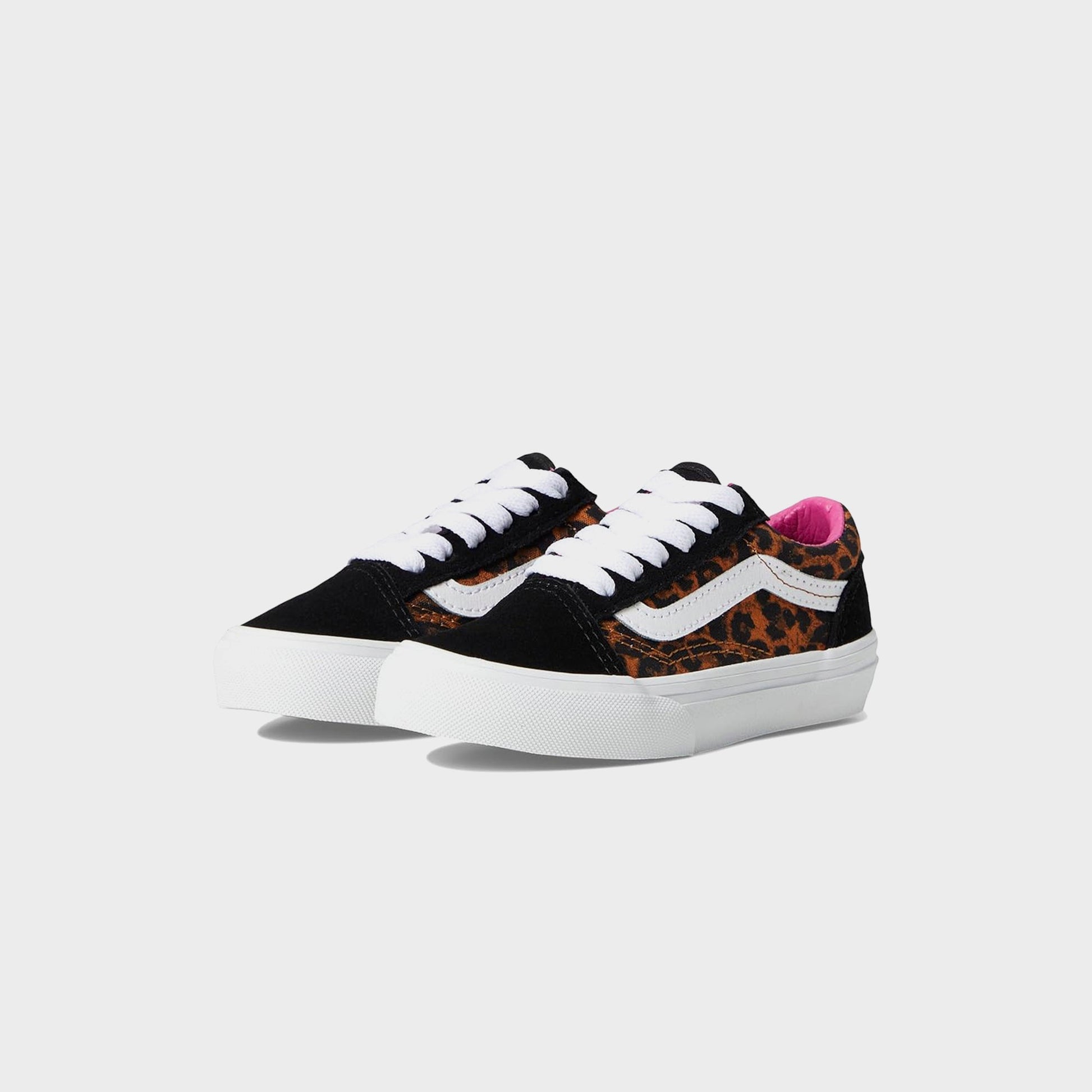 Kids Kith VANS PS Old Skool Leopard Pop - Black / Multi