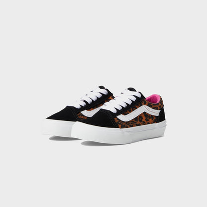 Kids Kith VANS PS Old Skool Leopard Pop - Black / Multi