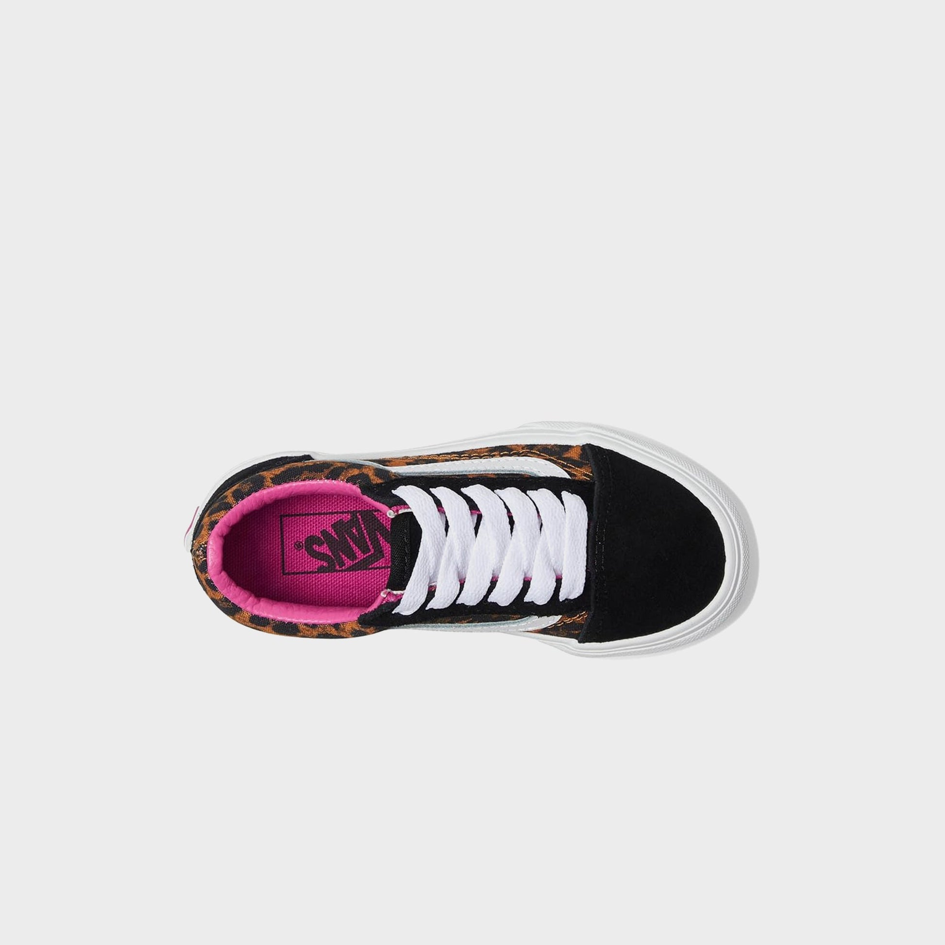 Kids Kith VANS PS Old Skool Leopard Pop - Black / Multi