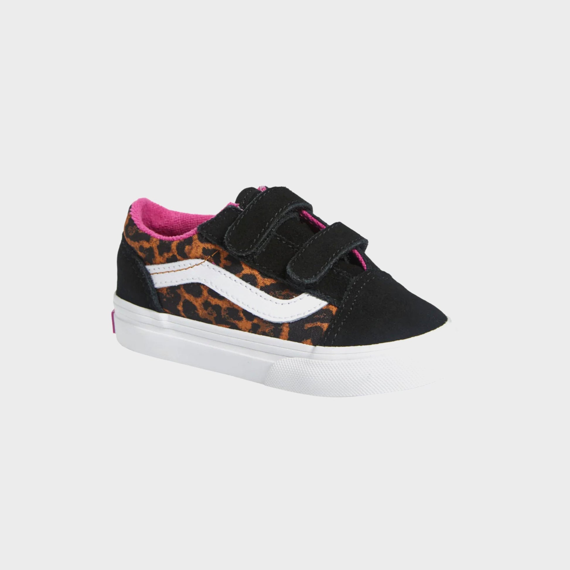 Kids Kith VANS TD Old Skool V Leopard Pop - Black / Multi