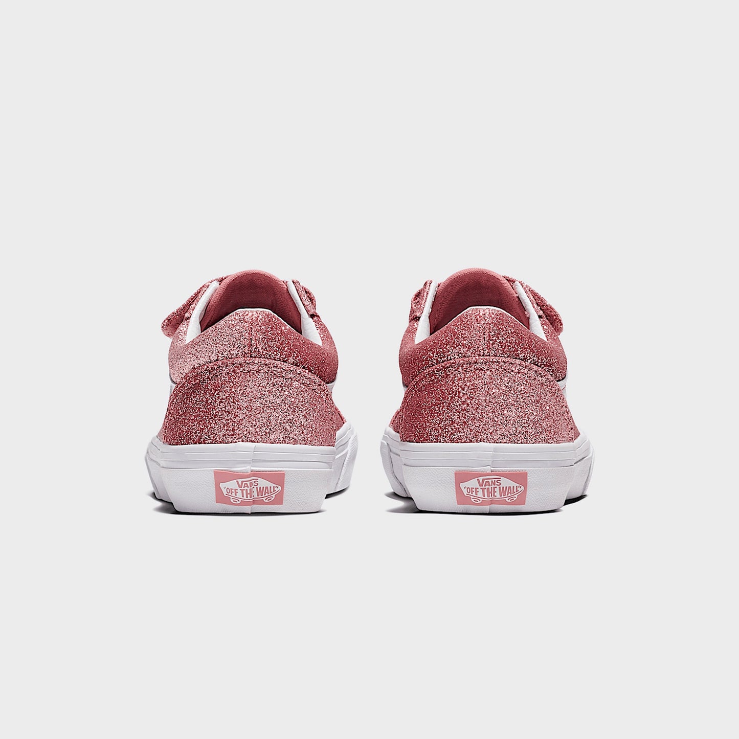 Kids Kith VANS TD Old Skool V Glitter - Rose Gold