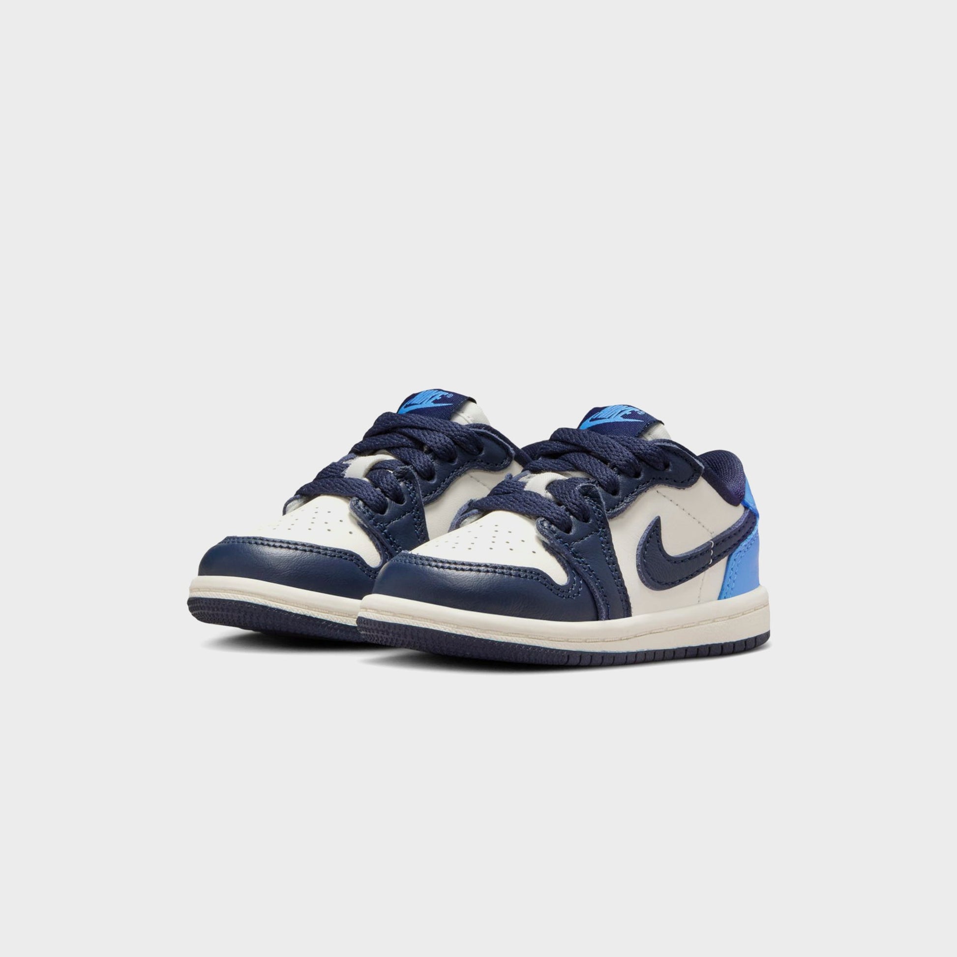 Kids Kith Jordan TD Air Jordan 1 Retro Low OG - Obsidian / University Blue