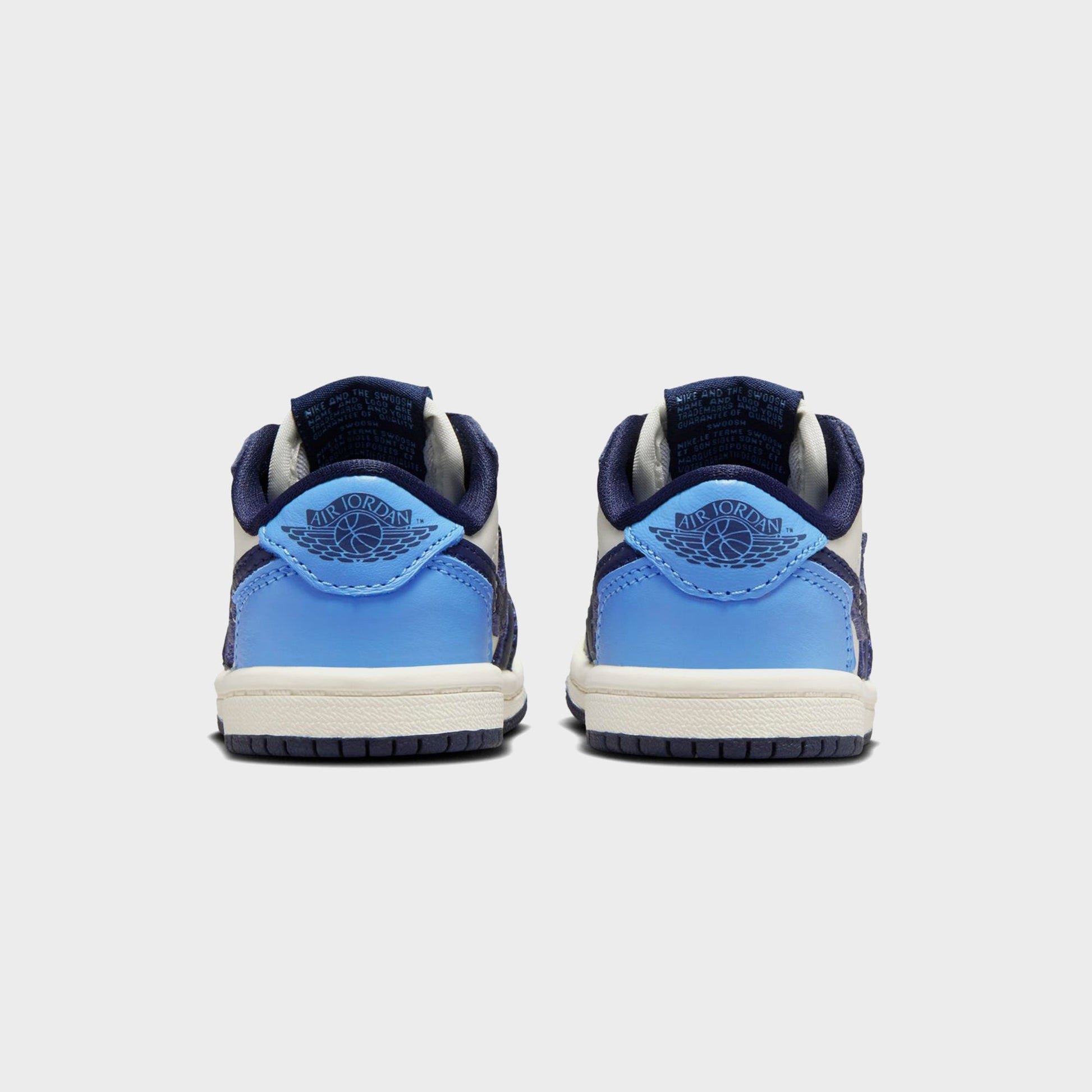 Kids Kith Jordan TD Air Jordan 1 Retro Low OG - Obsidian / University Blue