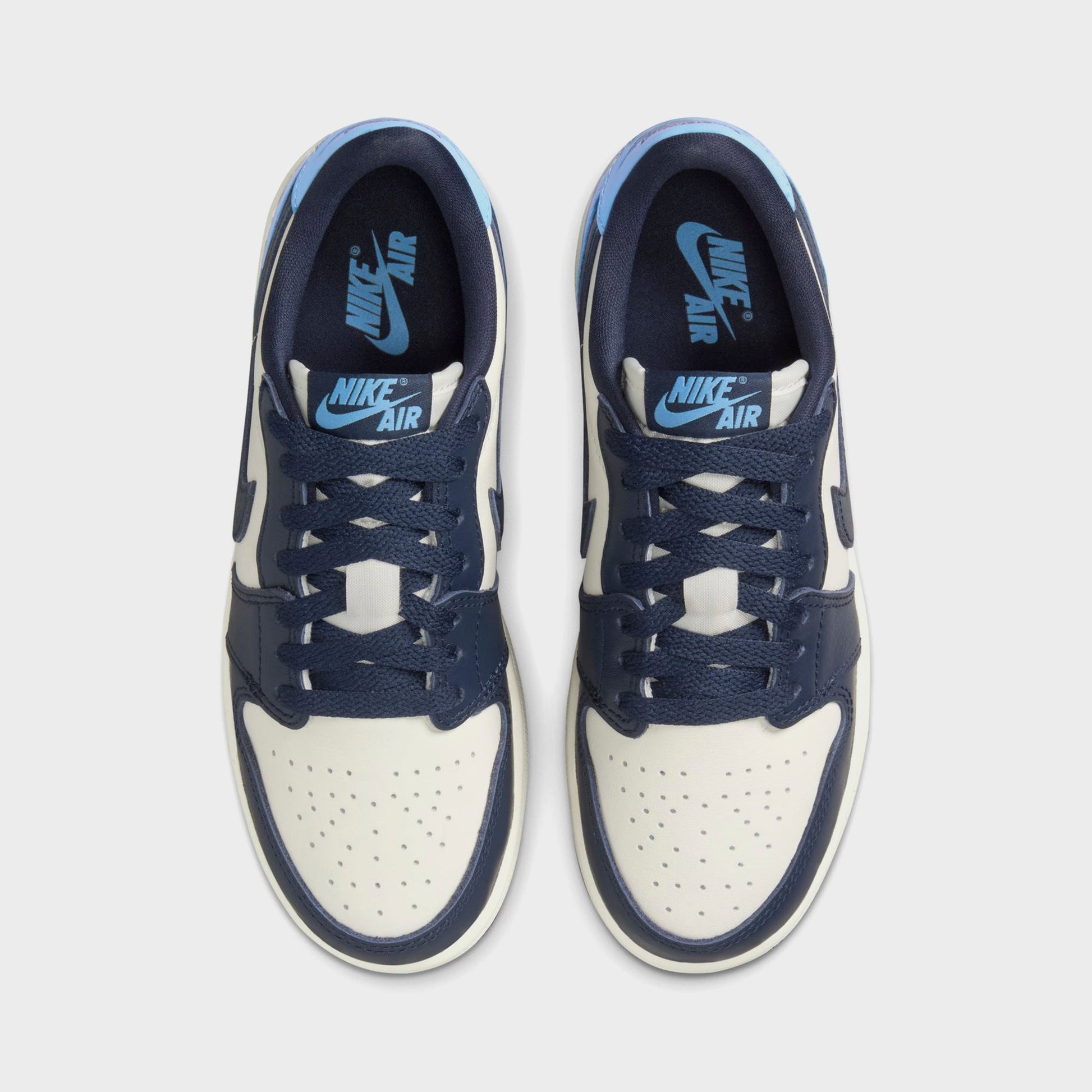 Kids Kith Jordan GS Air Jordan 1 Retro Low OG - Obsidian / University Blue