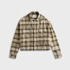 Cream Plaid