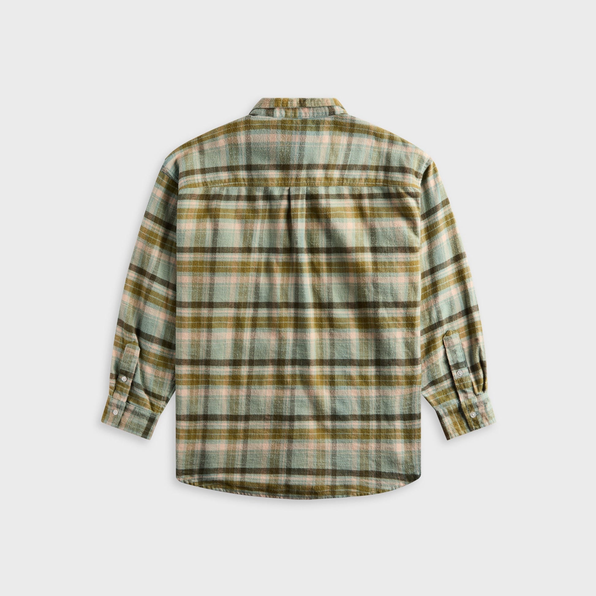 Women Kith R13 Boyfriend Shirt - Turquoise Plaid
