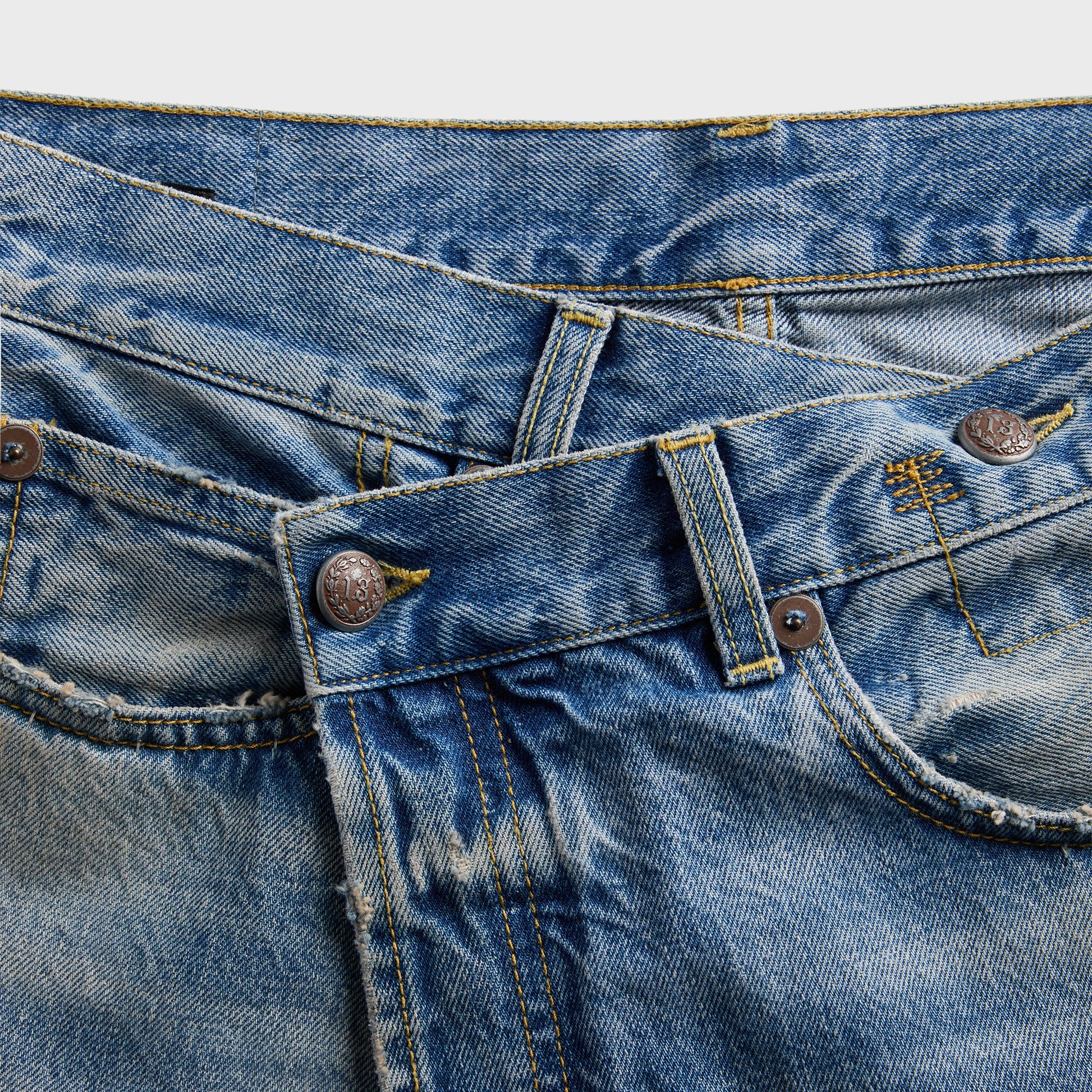 Women Kith R13 Crossover Jean - Merrin Blue