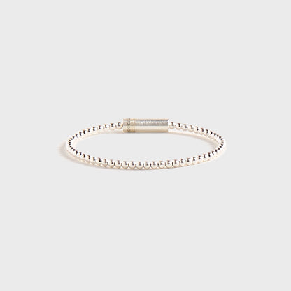 Men Kith Le Gramme 11g Bead Bracelet - Silver