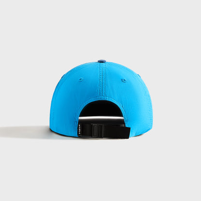 Men Kith by Parra Lowercase 6 Panel Cap - Blue / Orange