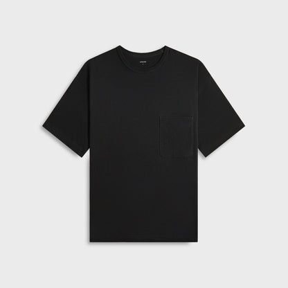 Men Kith Lemaire Boxy Short Sleeve Tee - Jet Black
