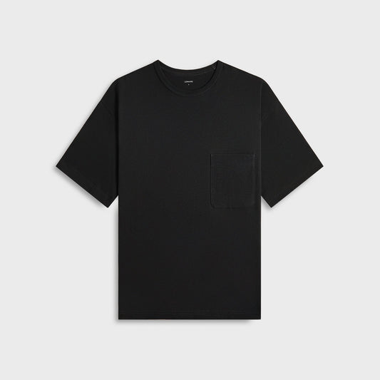 Men Kith Lemaire Boxy Short Sleeve Tee - Jet Black