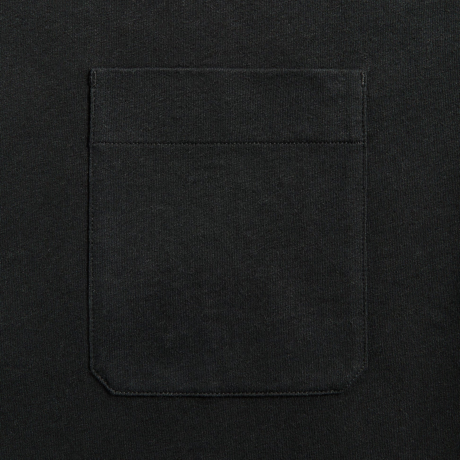 Men Kith Lemaire Boxy Short Sleeve Tee - Jet Black