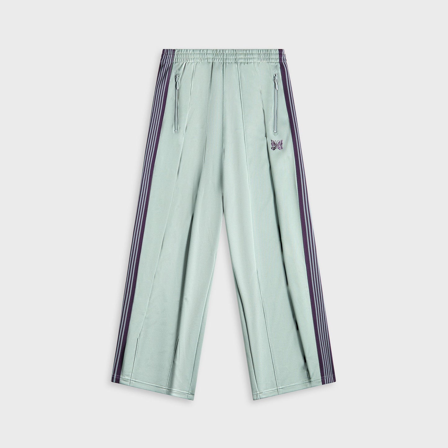 Men Kith Needles H.D. Track Pant Poly Smooth - Sax