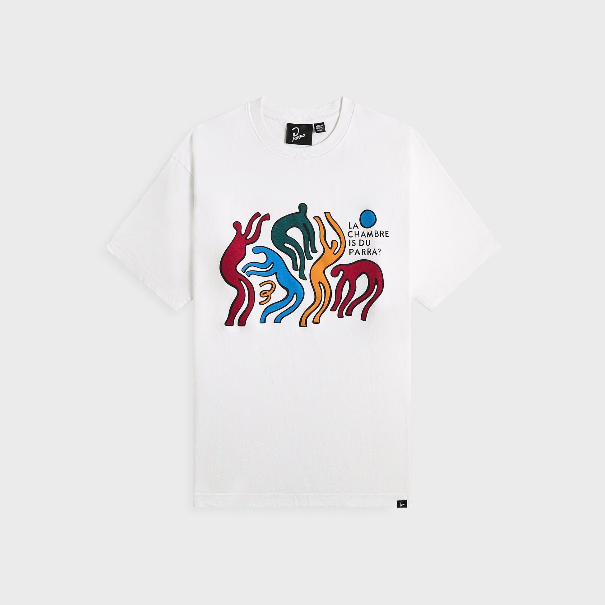 Men Kith by Parra La Chambre Nuit Tee - White