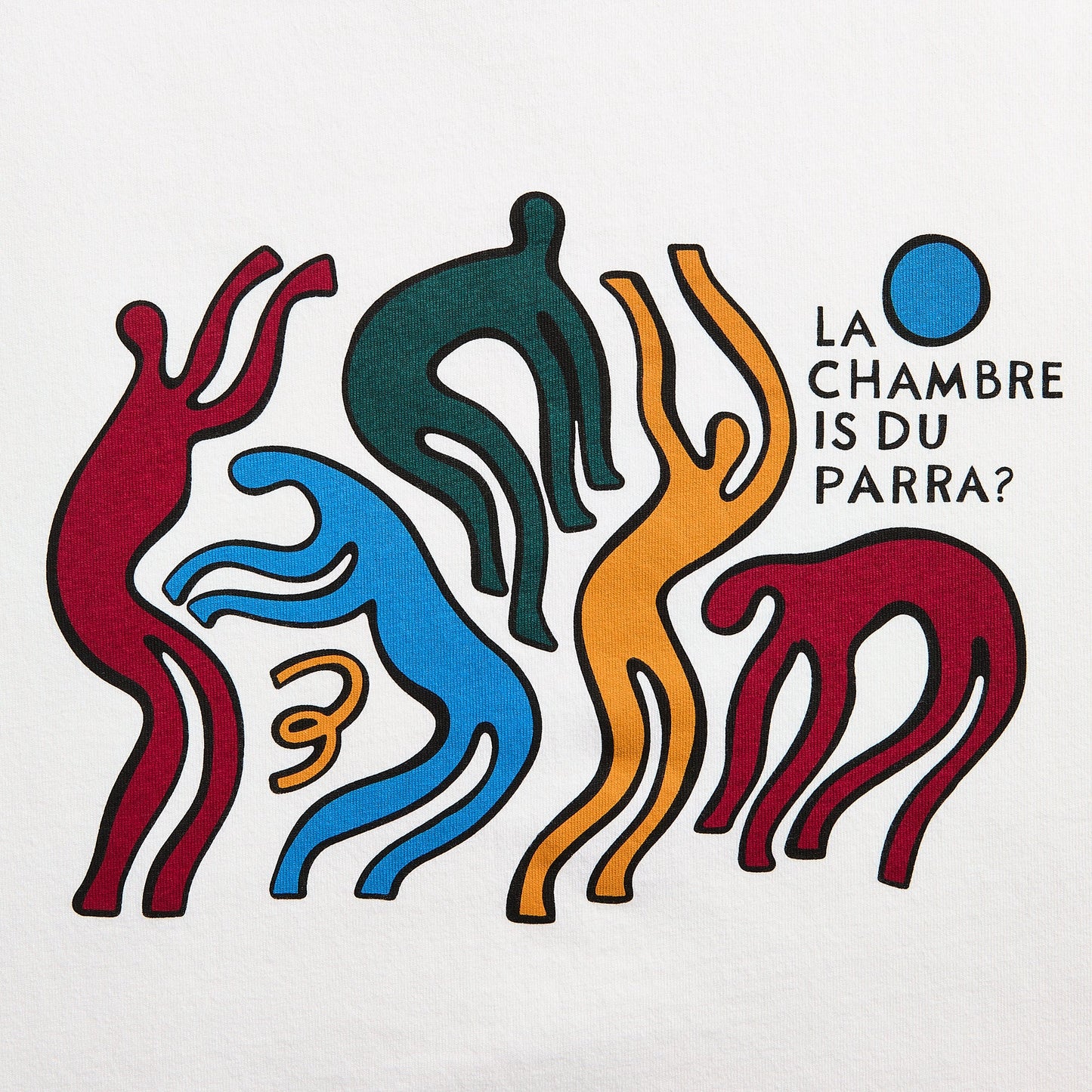 Men Kith by Parra La Chambre Nuit Tee - White