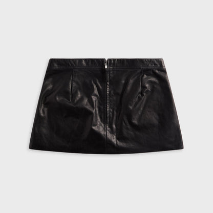 Women Kith Rick Owens Fog Cutoff Mini Skirt - Black