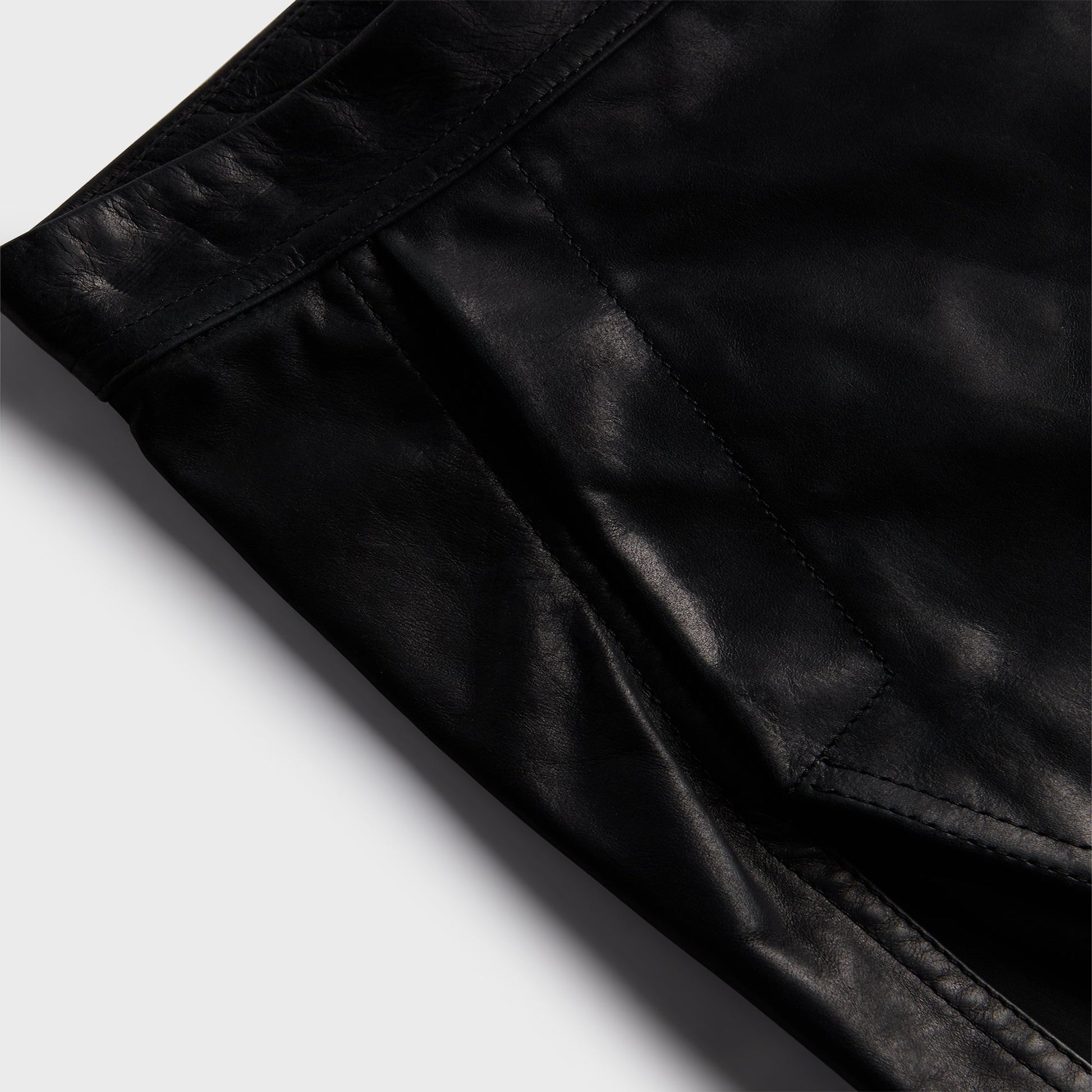 Women Kith Rick Owens Fog Cutoff Mini Skirt - Black