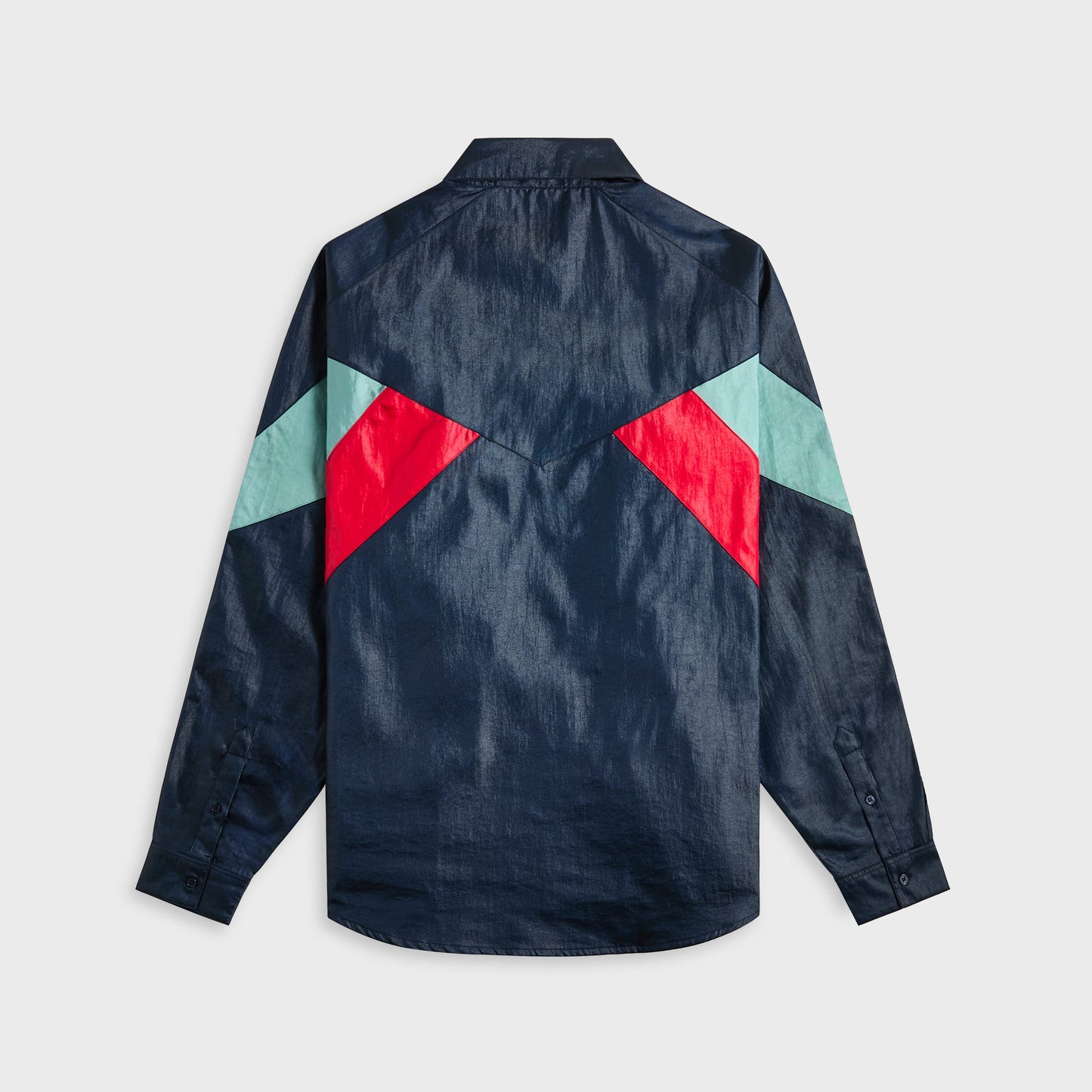 Men Kith Martine Rose Shirt Track Jacket - Blue Navy