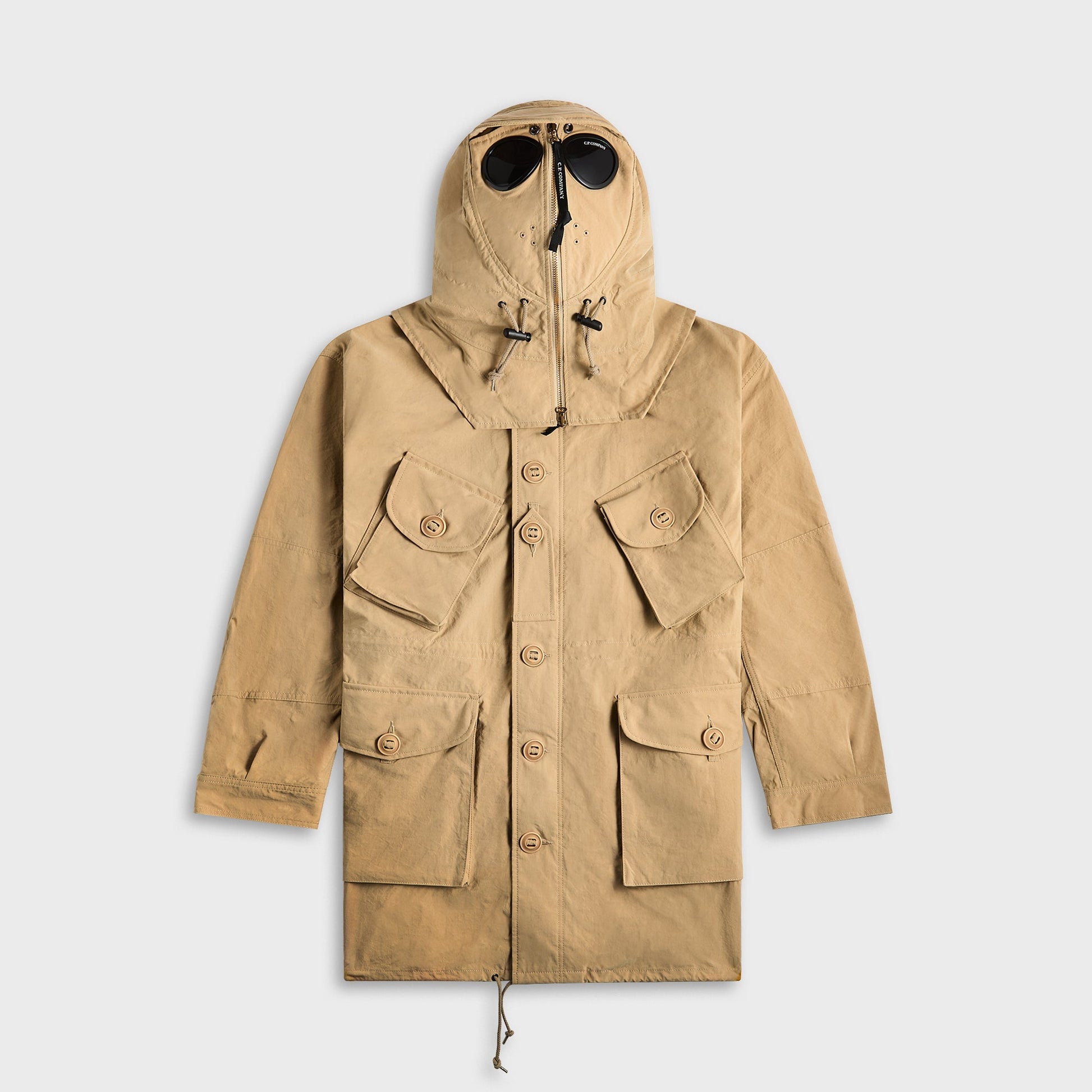 Men Kith Junya Watanabe Man x C.P. Company Goggle Parka - Beige