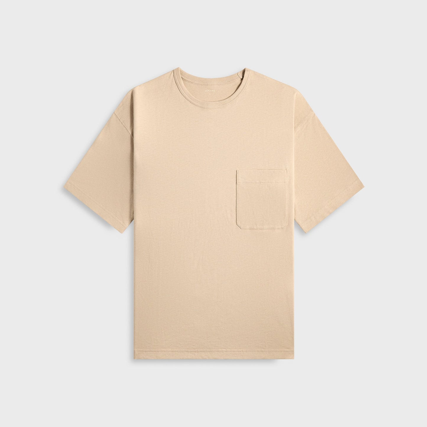 Men Kith Lemaire Boxy Short Sleeve Tee - Warm Beige