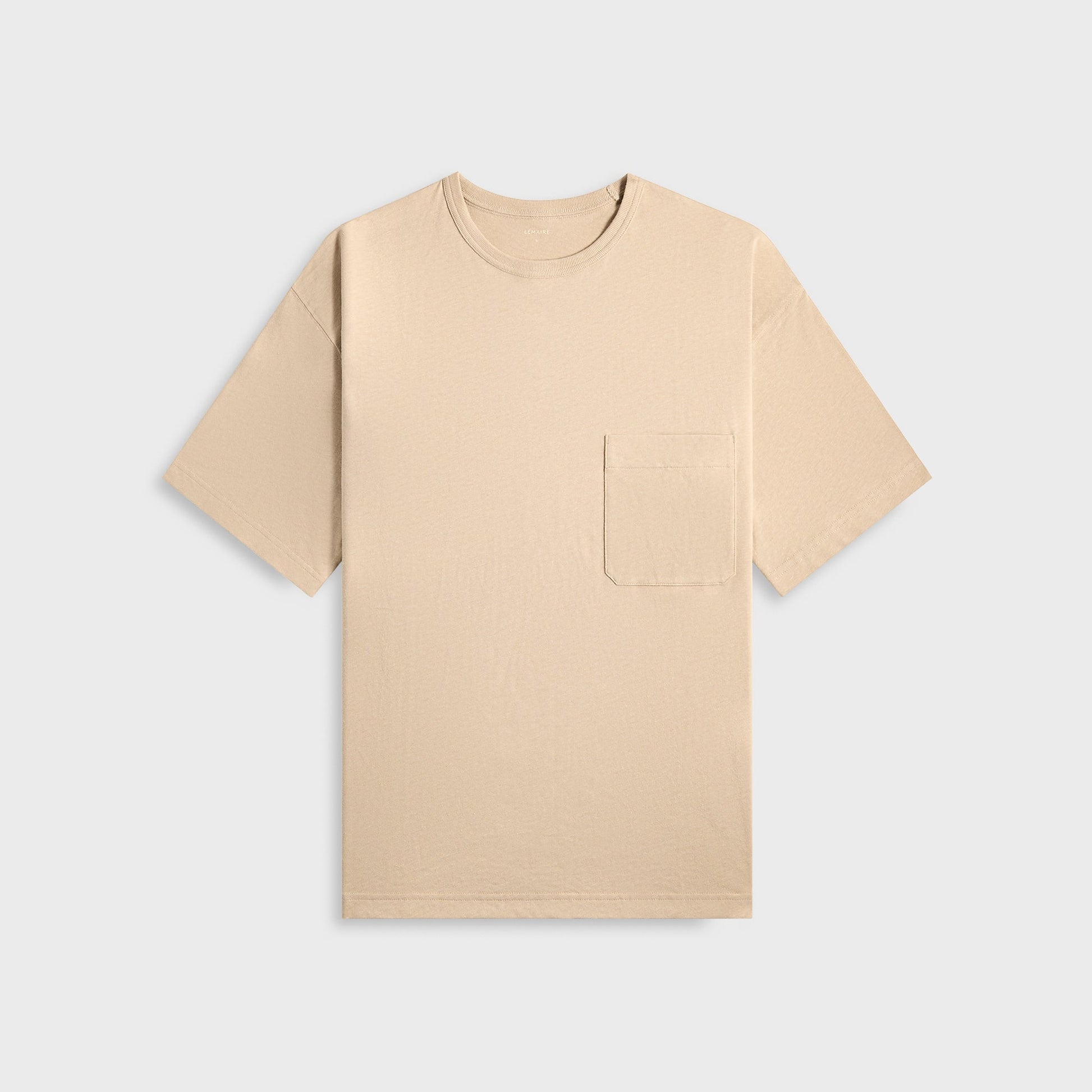 Men Kith Lemaire Boxy Short Sleeve Tee - Warm Beige