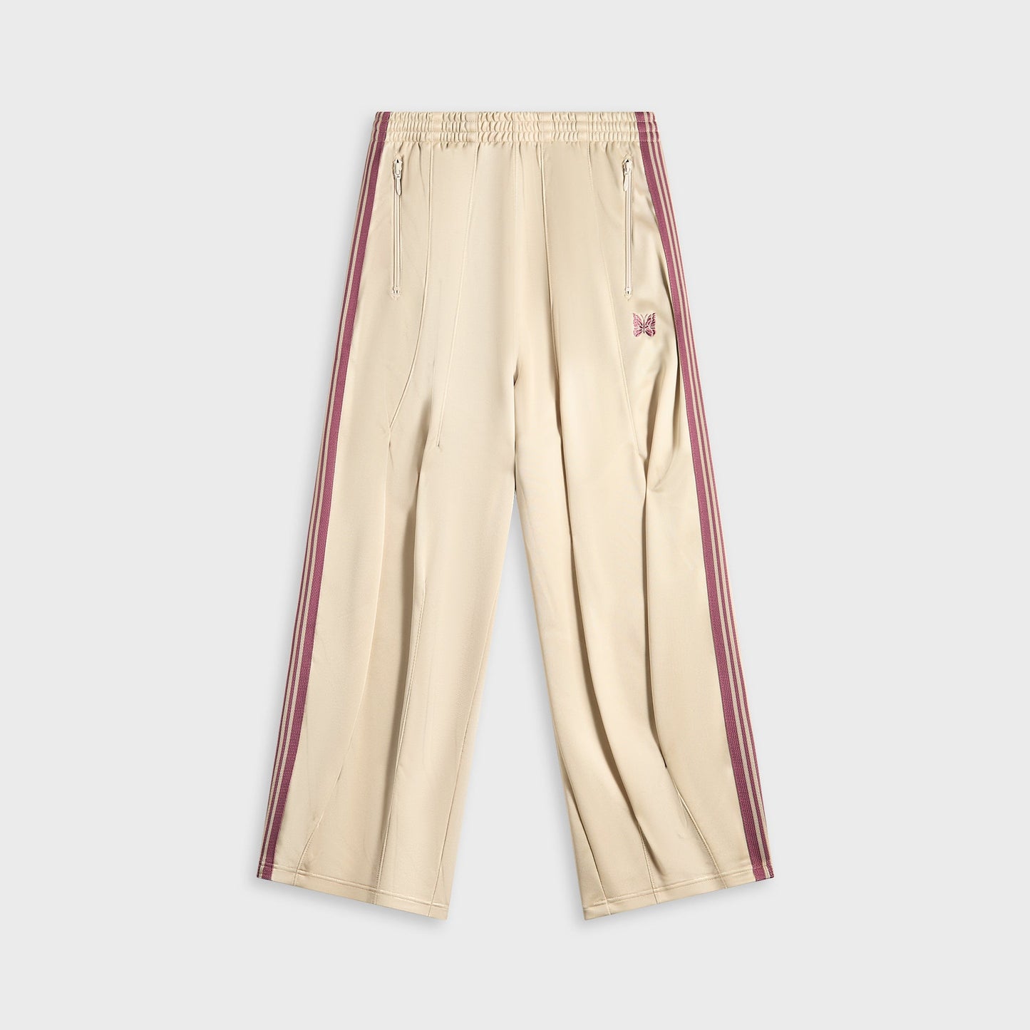 Men Kith Needles H.D. Track Pant Poly Smooth - Ivory