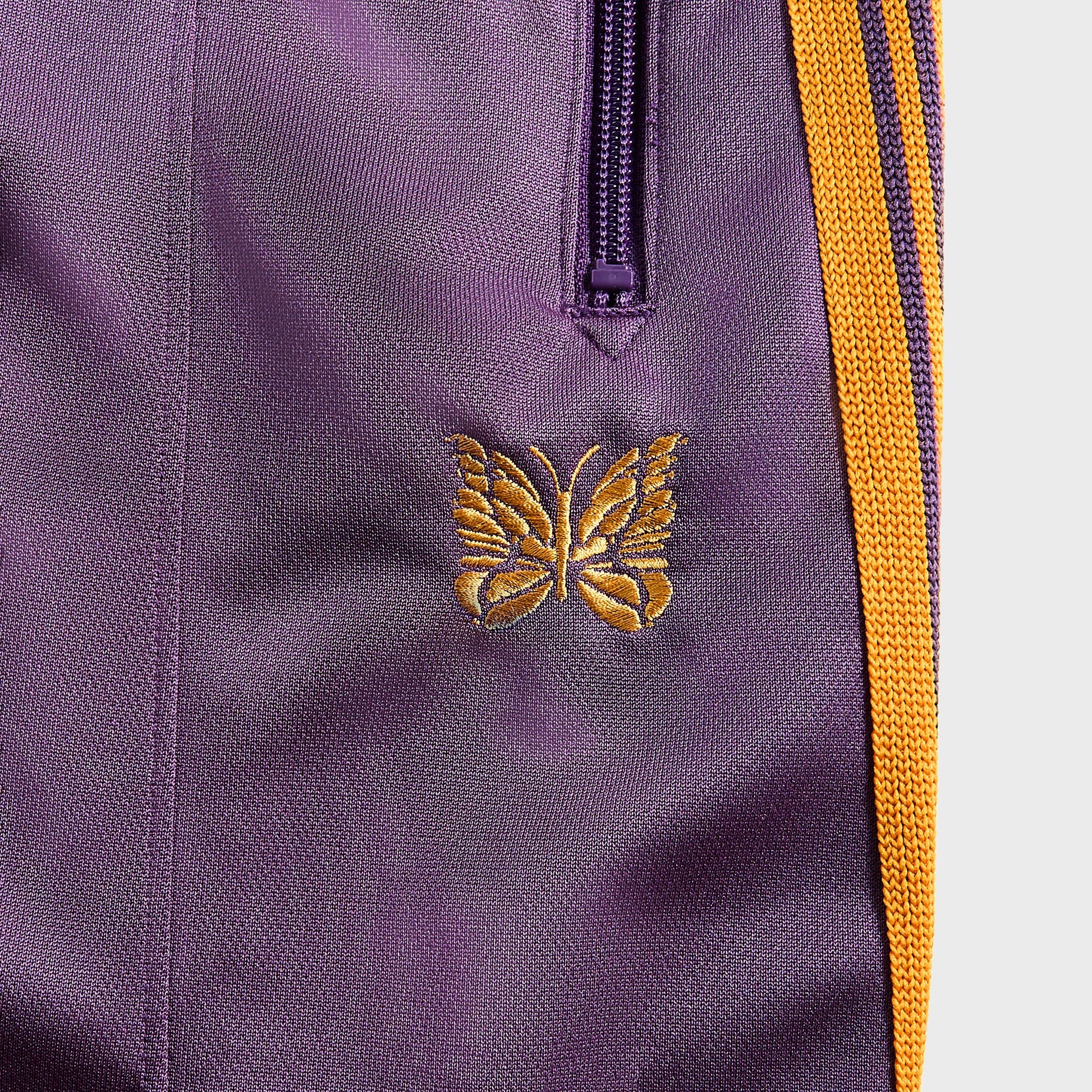 Men Kith Needles H.D. Track Pant Poly Smooth - Purple